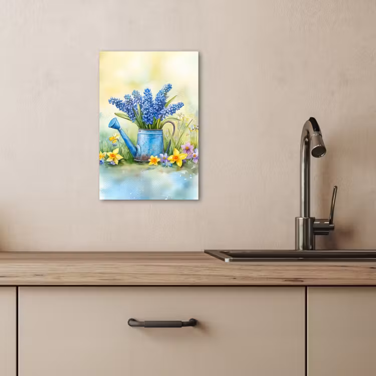 Leinwandbilder - Gießkanne - Lavendel - Blüten — 2