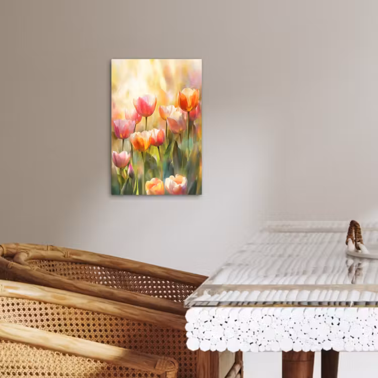 Leinwandbilder - Tulpen - Märchenhaft - Farbenfroh — 2