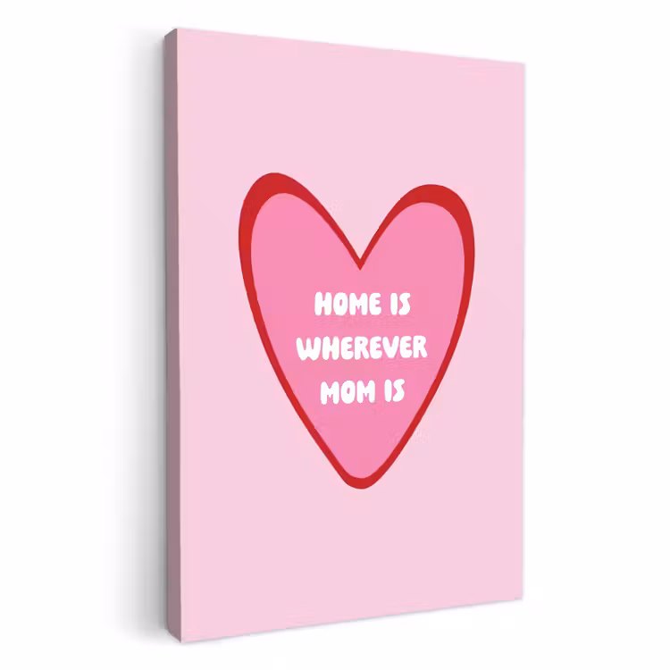 Leinwandbilder - Zitat - Mutter - Rosa — 4