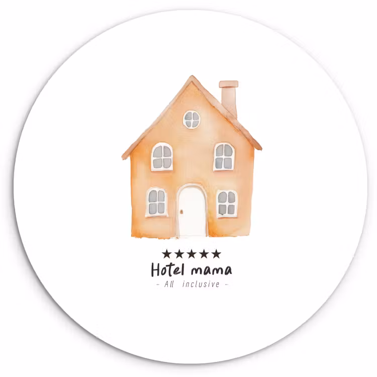 Runde Bilder - Orange - Landhaus - Angebot - Hotel — 1