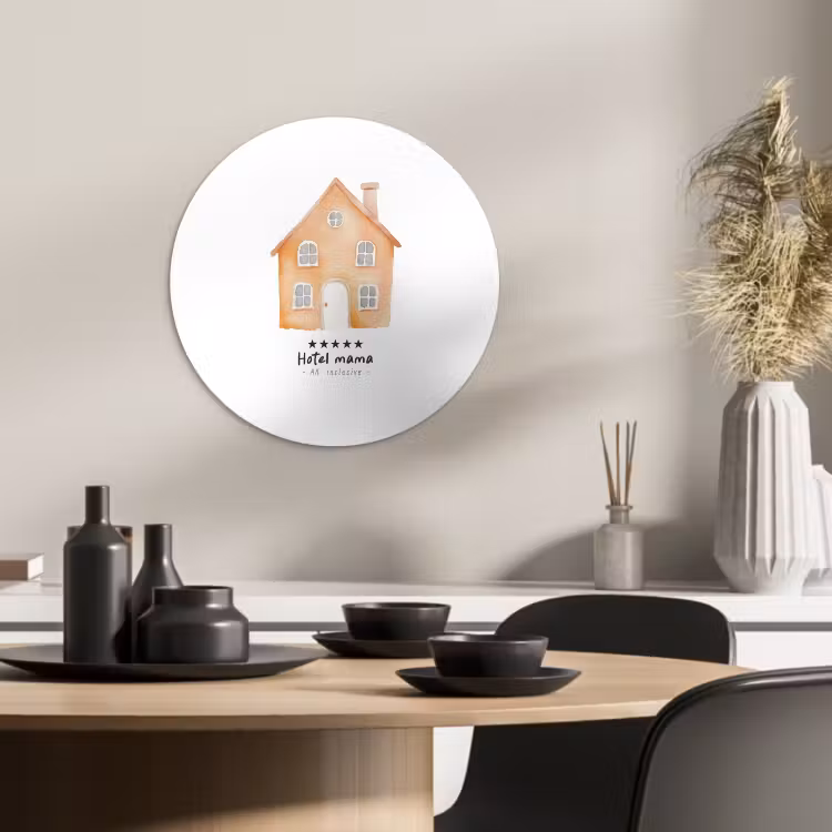 Runde Bilder - Orange - Landhaus - Angebot - Hotel — 3