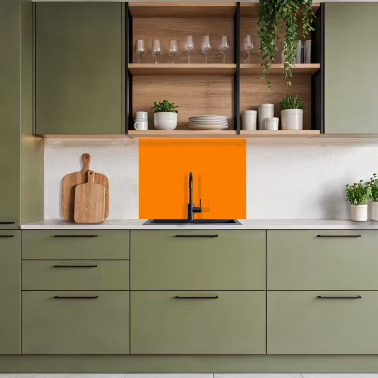 Küchenrückwand - Orange - Jahreszeiten - Herbst - Farbe — 7