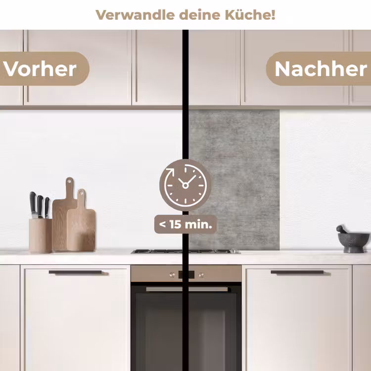 Küchenrückwand - Beton - Wand - Muster — 2