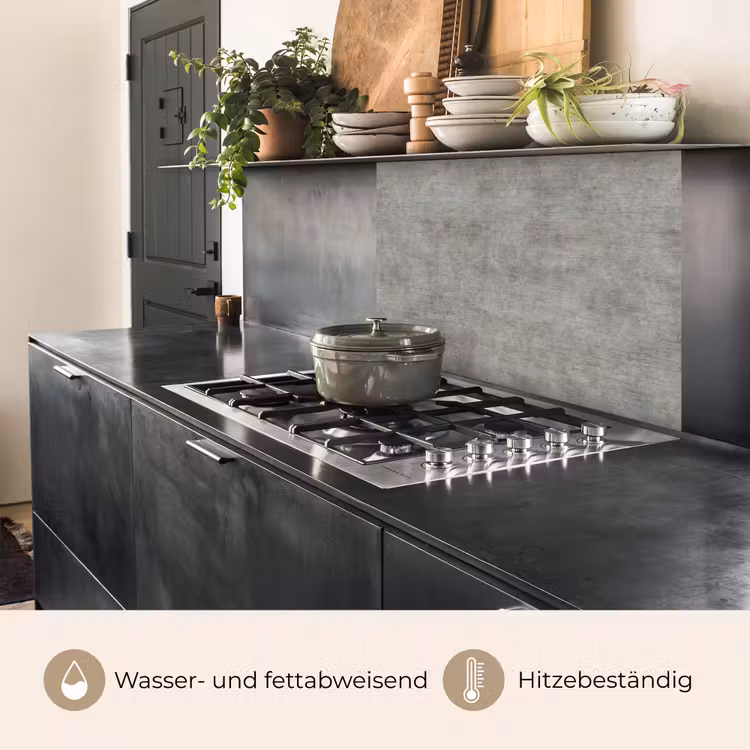 Küchenrückwand - Beton - Wand - Muster — 4