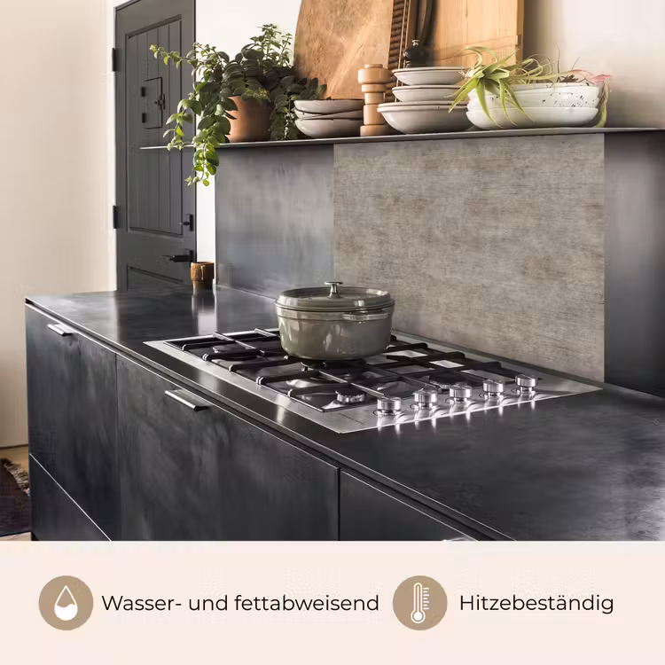 Küchenrückwand - Retro - Beton - Muster — 4