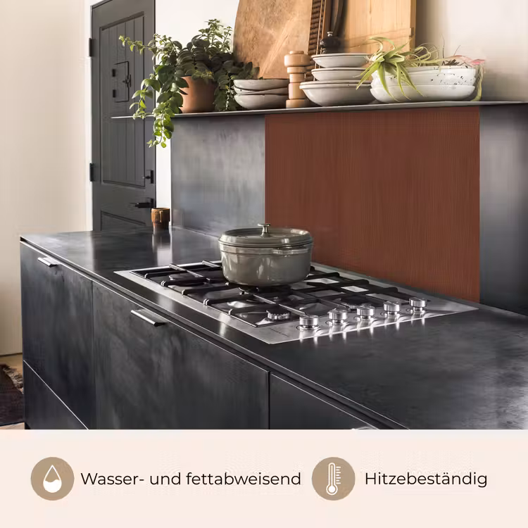 Küchenrückwand - Holz - Regal - Abstrakt - Muster — 4
