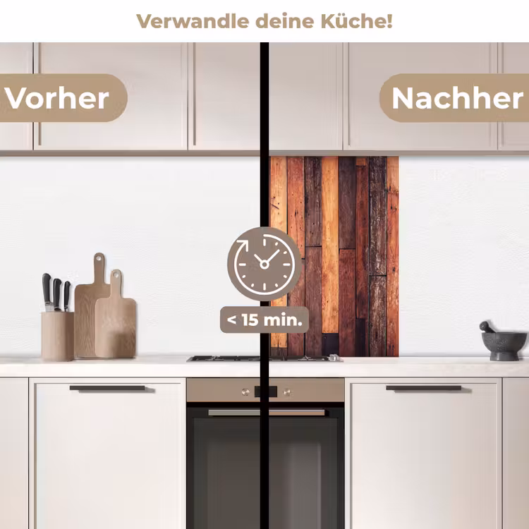 Küchenrückwand - Regal - Vintage - Muster — 2