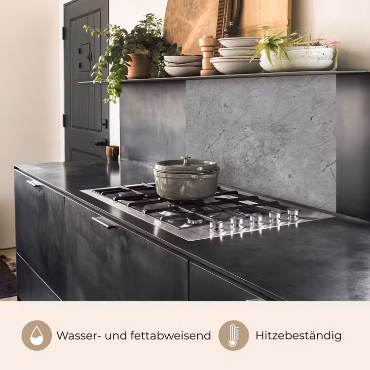 Küchenrückwand - Muster - Beton - Alt — 4