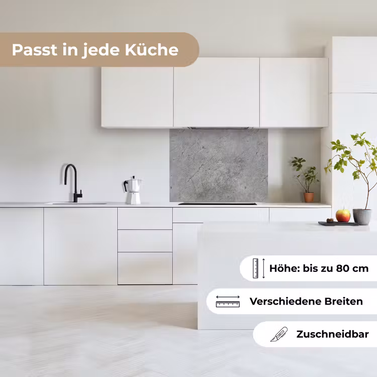 Küchenrückwand - Muster - Beton - Alt — 6