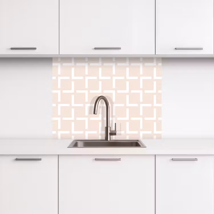 Küchenrückwand - Design - Linie - Muster - Beige — 3
