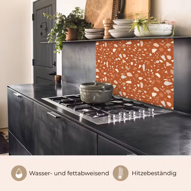 Küchenrückwand - Terrazzo - Muster - Lehm — 4
