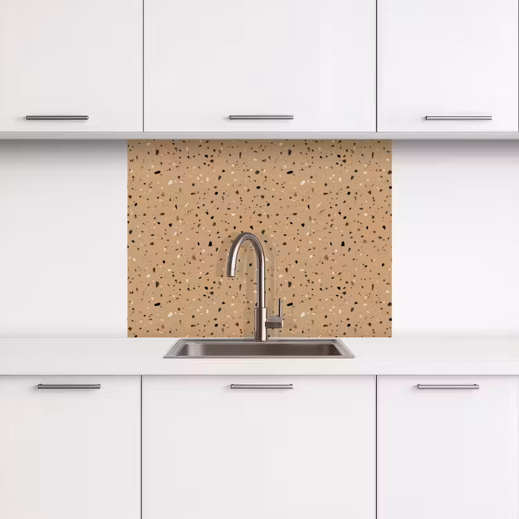 Küchenrückwand - Terrazzo - Muster - Beige — 3