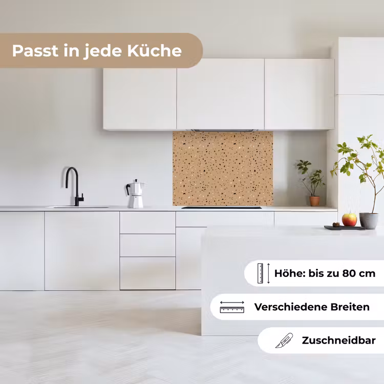 Küchenrückwand - Terrazzo - Muster - Beige — 6