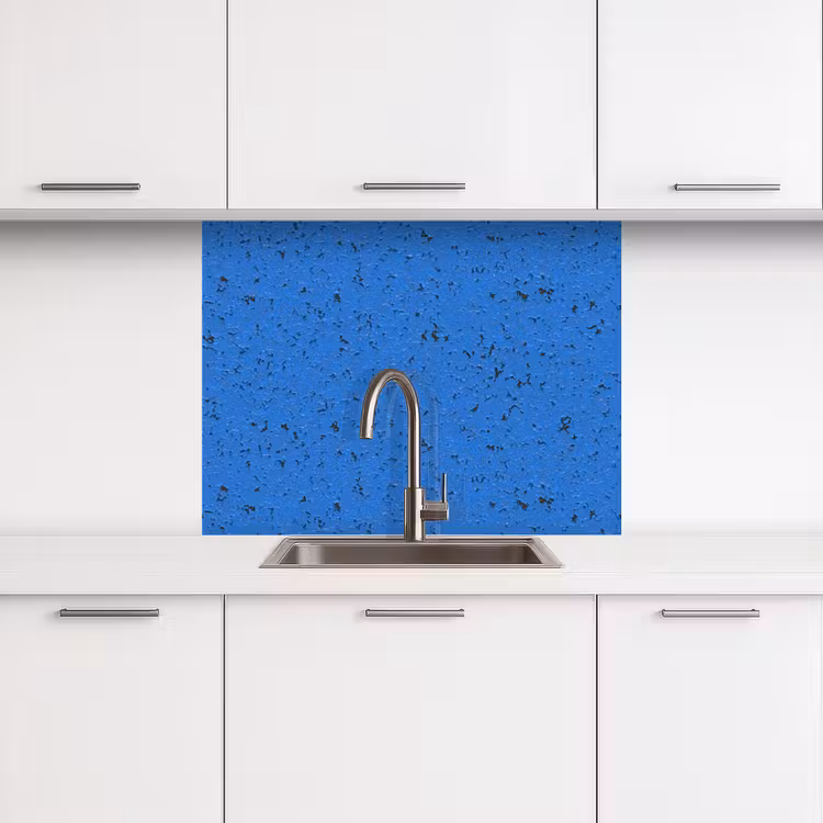Küchenrückwand - Rost - Blau - Risse - Farbe — 3