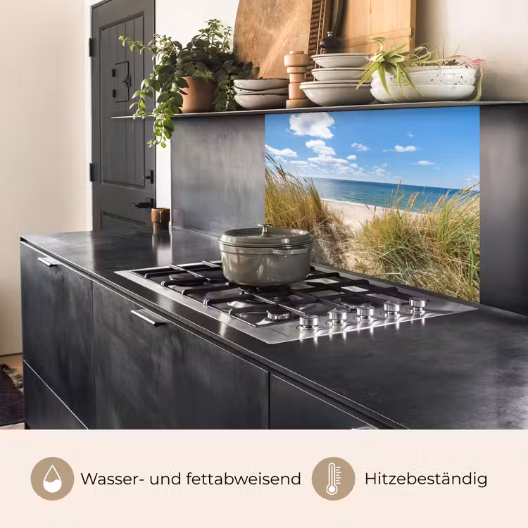 Küchenrückwand - Düne - Gras - Meer - Strand — 4