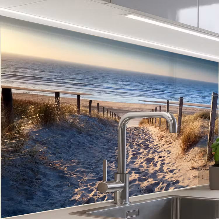 Küchenrückwand - Sand - Strand - Düne - Meer - Sommer — 1