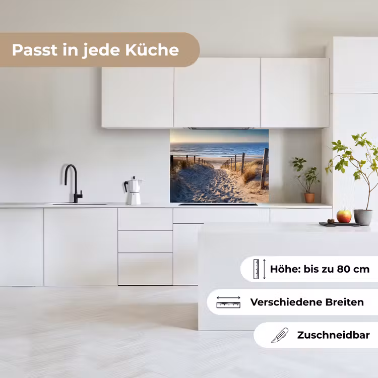 Küchenrückwand - Sand - Strand - Düne - Meer - Sommer — 6