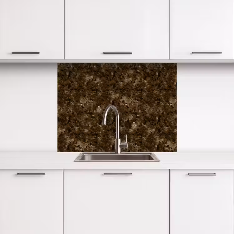 Küchenrückwand - Dunkel - Granit - Braun — 3