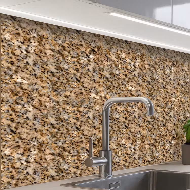 Küchenrückwand - Granit - Beige - Muster — 1