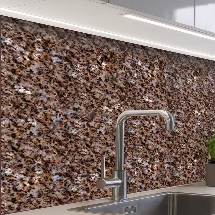 Küchenrückwand - Granit - Braun - Textur — 1