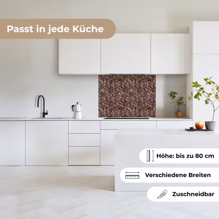 Küchenrückwand - Granit - Braun - Textur — 6