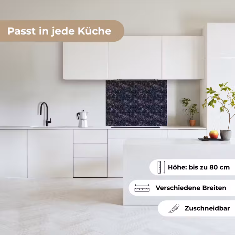 Küchenrückwand - Grau - Schwarz - Gemustert — 6