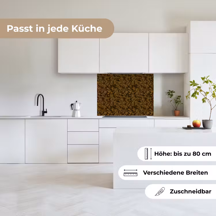 Küchenrückwand - Braun - Flecken - Granit — 6