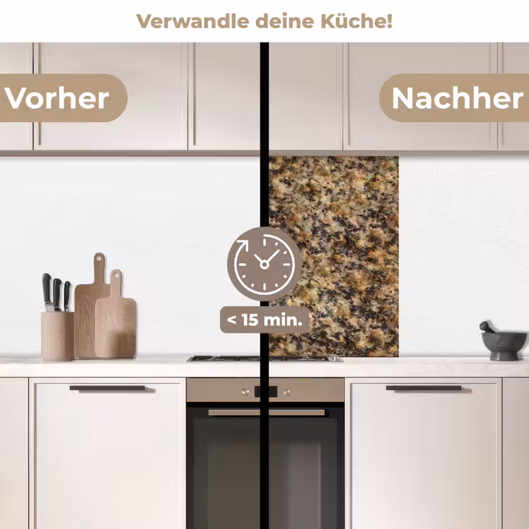 Küchenrückwand - Granit - Farbe - Braun — 2