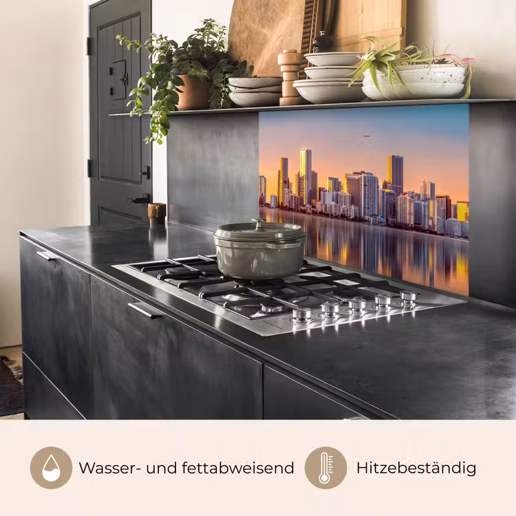 Küchenrückwand - Skyline - Gebäude - Städte — 4