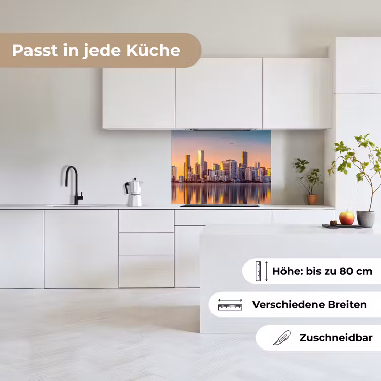 Küchenrückwand - Skyline - Gebäude - Städte — 6