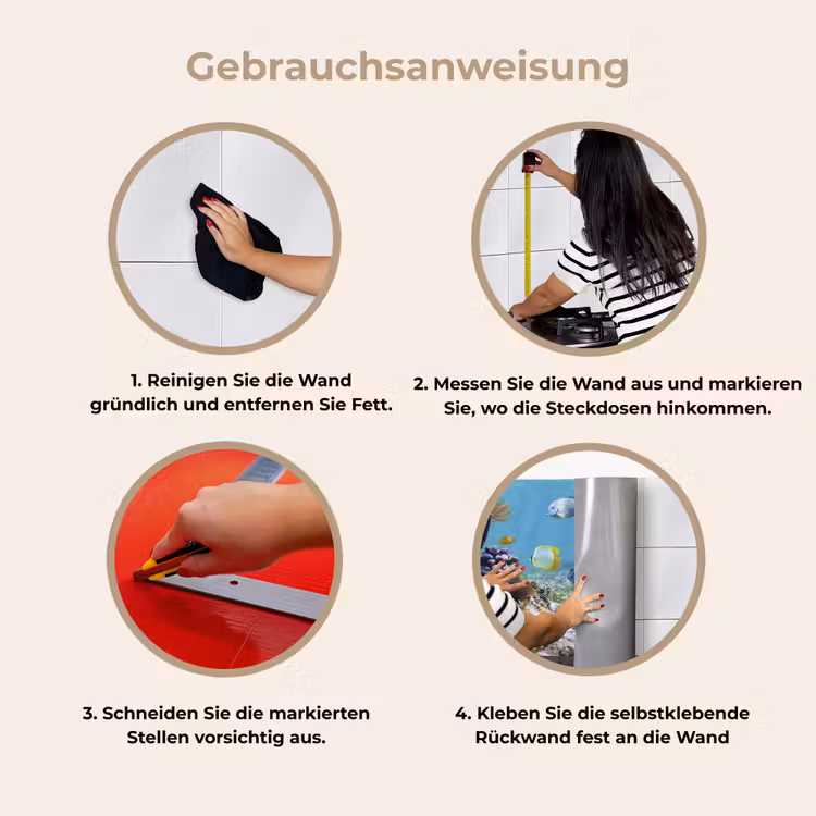 Küchenrückwand - Wasser - Korallen - Fische - Licht — 8