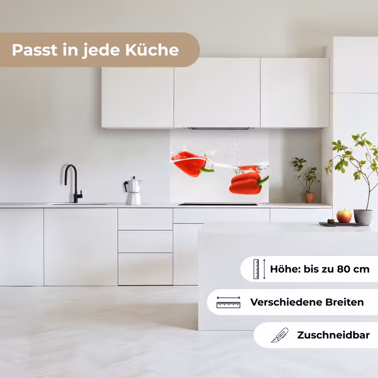 Küchenrückwand - Splash - Gemüse - Rot — 6