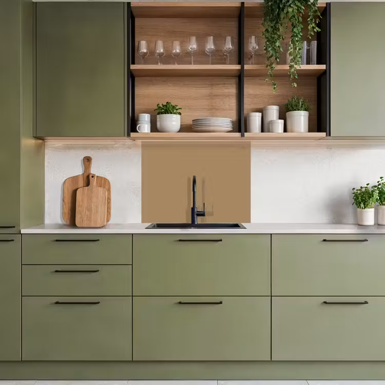 Küchenrückwand - Palette - Beige - Innenbereich — 7