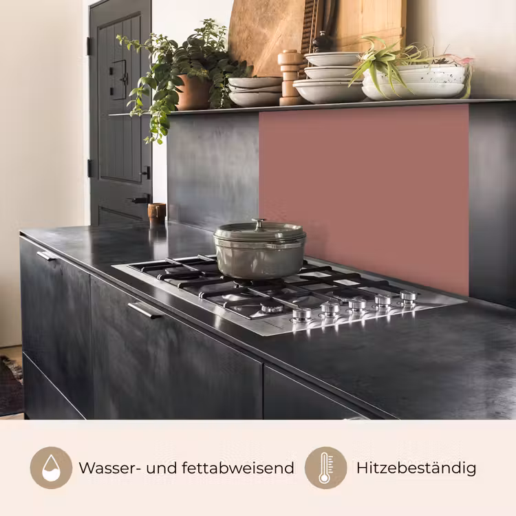 Küchenrückwand - Terrakotta - Muster - Rosa — 4