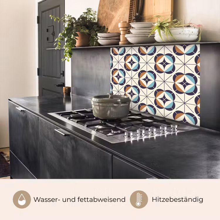 Küchenrückwand - Retro - Design - Geometrie — 4