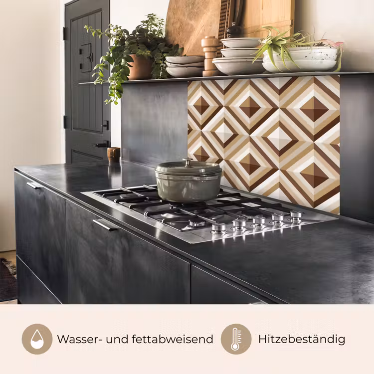 Küchenrückwand - Retro - Stern - Design — 4
