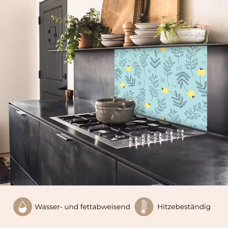 Küchenrückwand - Muster - Saatgut - Pflanzen — 4