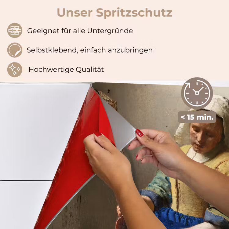 Spritzschutz Küche - Alltägliche Sorgfalt — 4