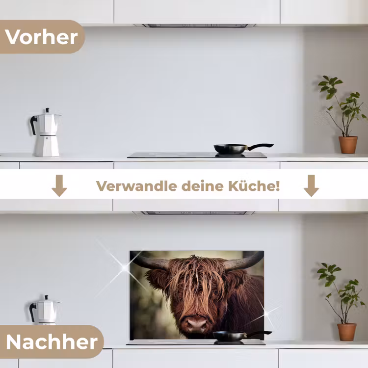 Spritzschutz Küche - Blick aus der Wildnis — 7