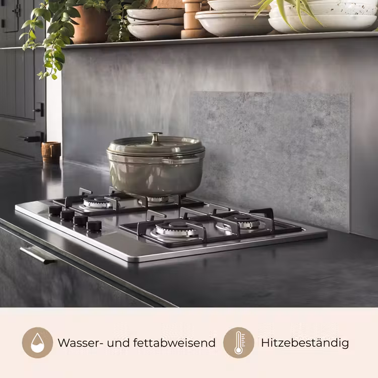 Spritzschutz Küche - Beton - Industrie - Muster — 2