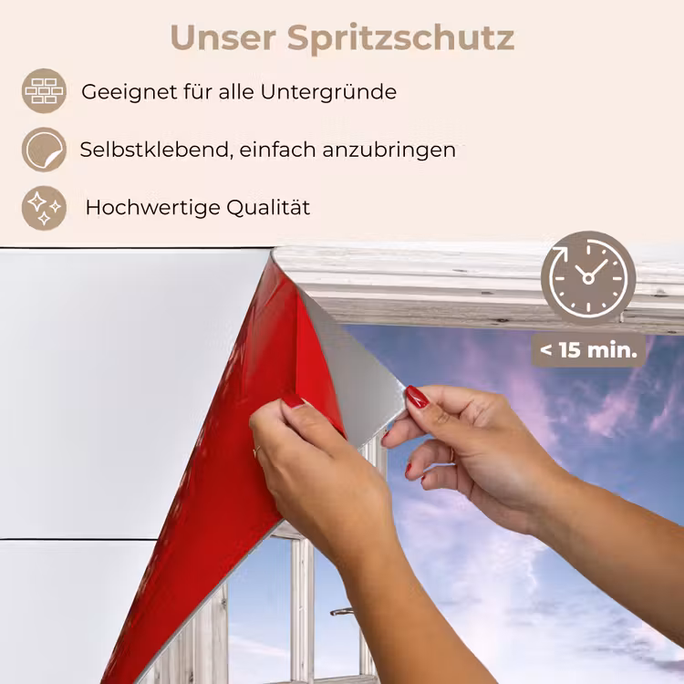 Spritzschutz Küche - Aussicht - Meer - Insel — 4