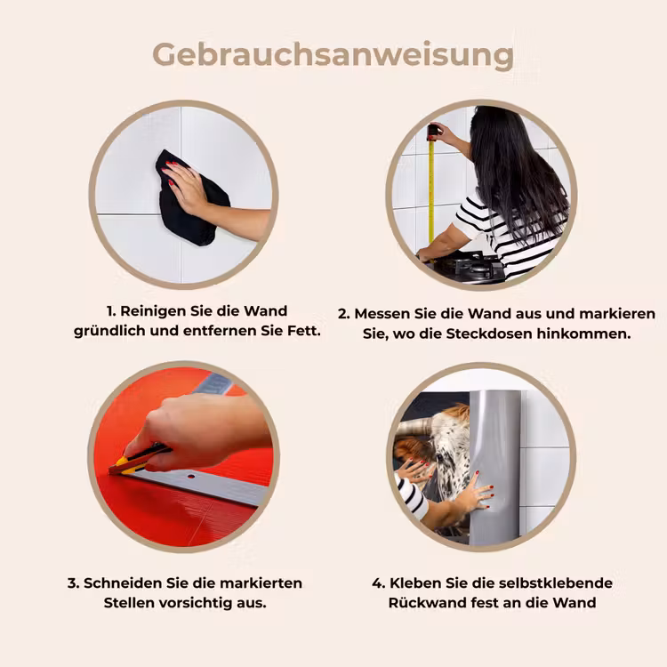 Küchen rückwand - Taurus - Farbenfroh - Hörner — 8