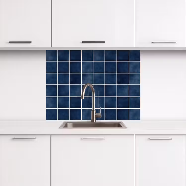 Küchenrückwand - Fliese - Modern - Blau — 3