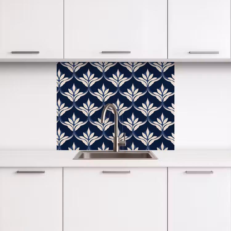 Küchenrückwand - Modern - Design - Blau — 3