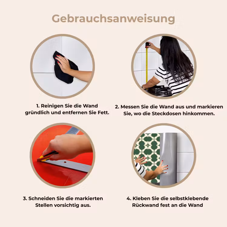 Küchenrückwand - Fliese - Klassisch - Grün — 8