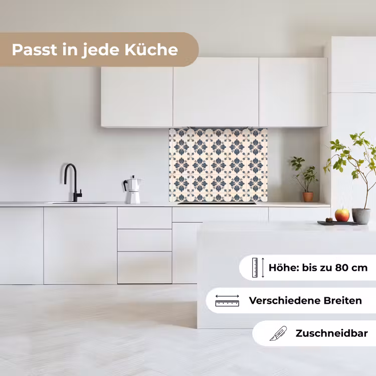 Küchenrückwand - Blattform - Klassisch - Farbenfroh — 6