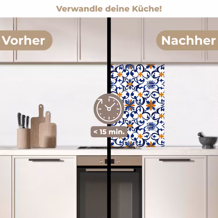 Küchenrückwand - Muster - Modern - Farbenfroh — 2