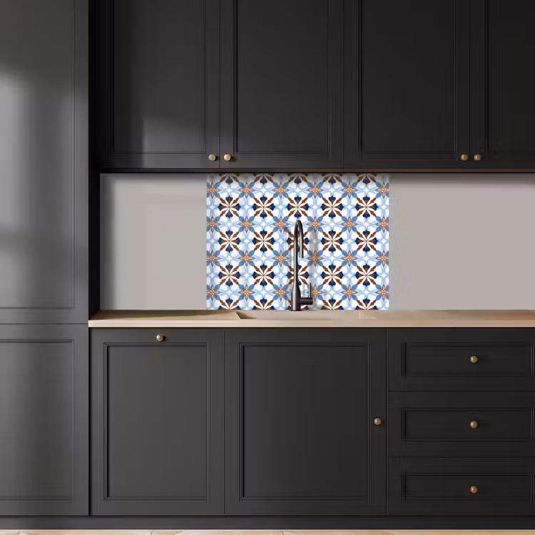 Küchenrückwand - Ornament - Fliese - Bunt — 5