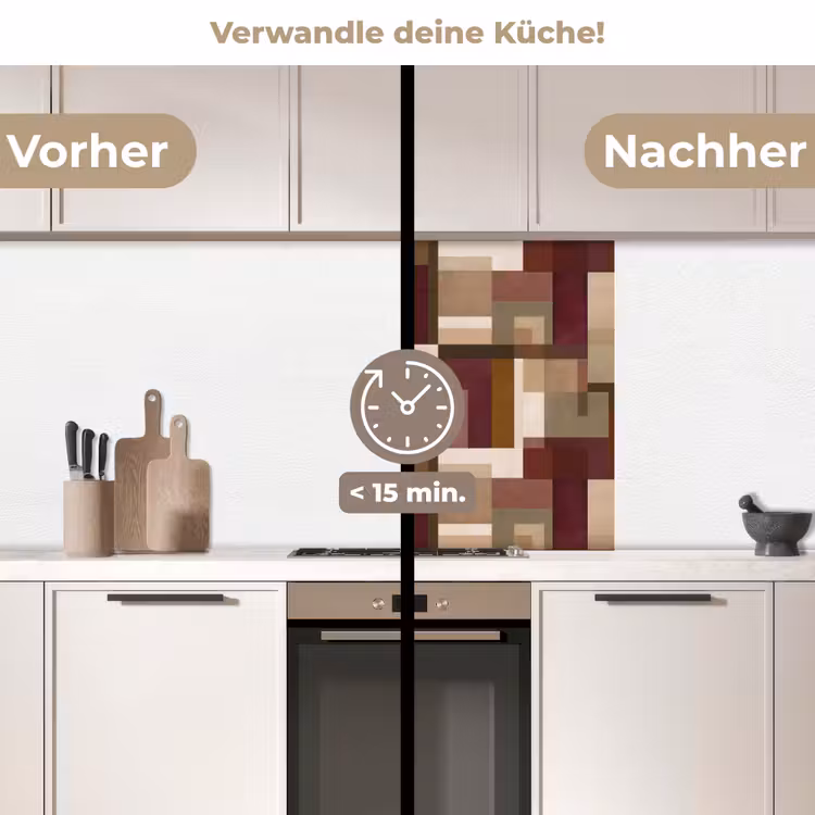 Küchenrückwand - Modern - Geometrisch - Farbenfroh — 2