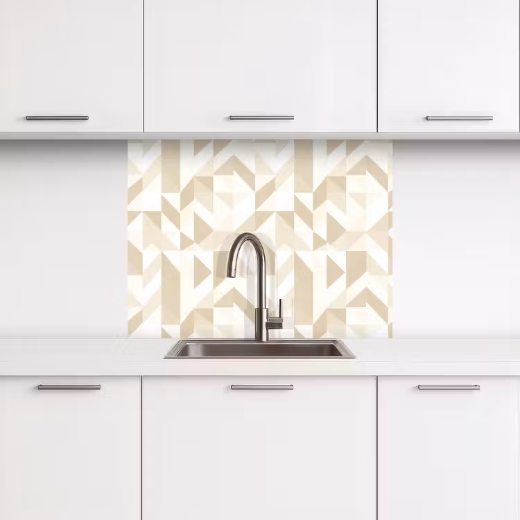 Küchenrückwand - Modern - Abstrakt - Beige — 3
